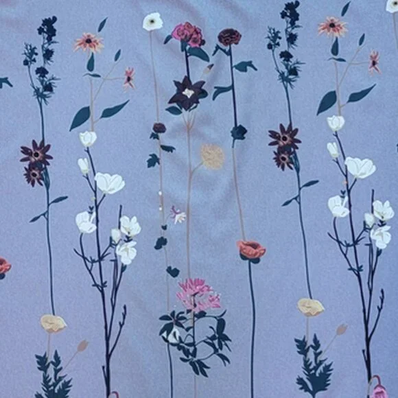 Gray Floral Sleeveless Tunic (Sz XXL) - Picture 2 of 3